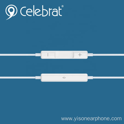 Celebrat Earphones Lighting Headphones